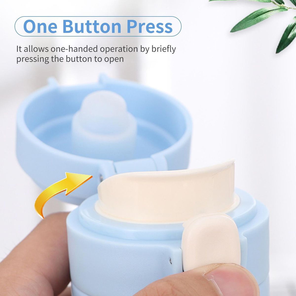 400mL Vacuum Cup Thermos Bottle Thermal Water Bottle Portable Leak Proof Stainless Steel Water Bottle Vacuum Flasks Bottle for Travel Outdoor Gym Fitness