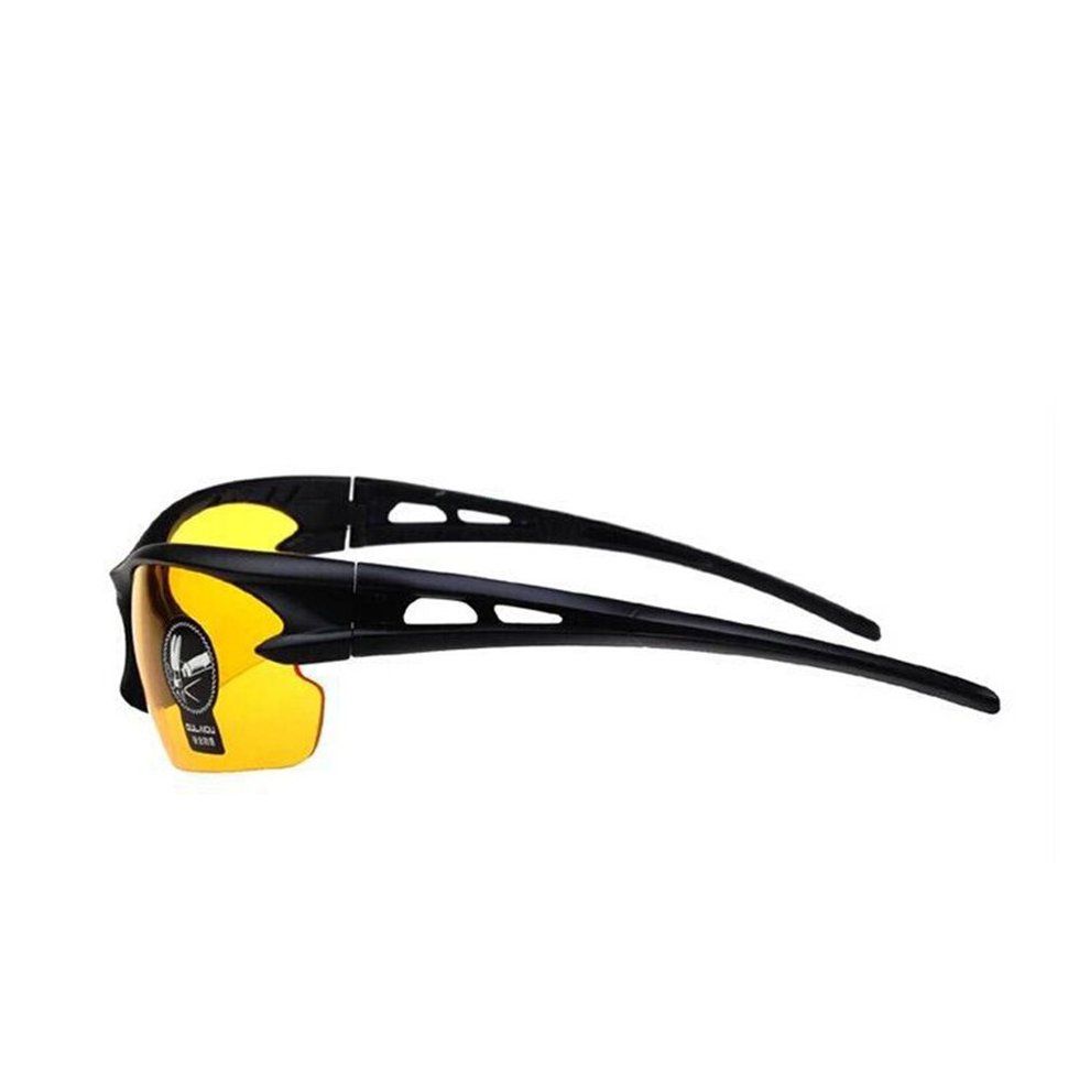 Men's Explosion-proof Sunglasses Outdoor Riding Glasses Bicycle Sunglasses Black Frame Night Vision