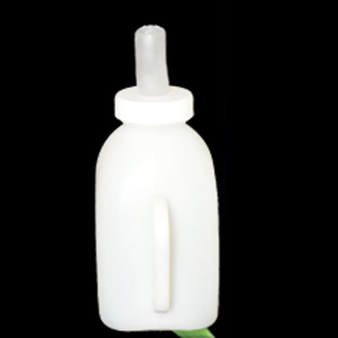 1L Lamb Kid Bottle  Feeder Calves Dairy Easy On Rubber Teat