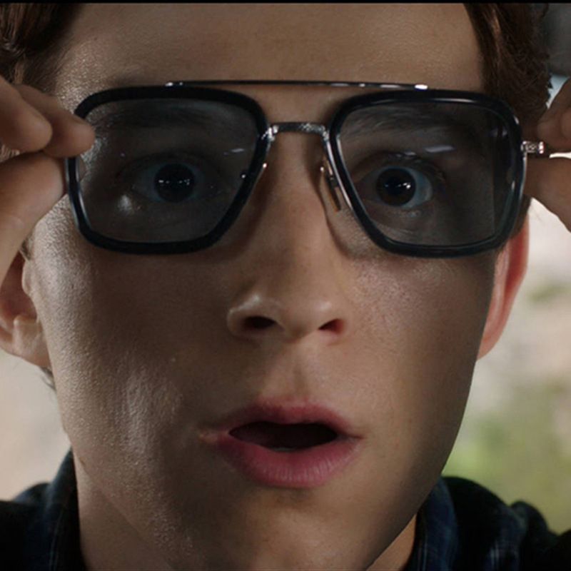 Tom Holland Style Superhero Peter Parker Edith Sunglasses
