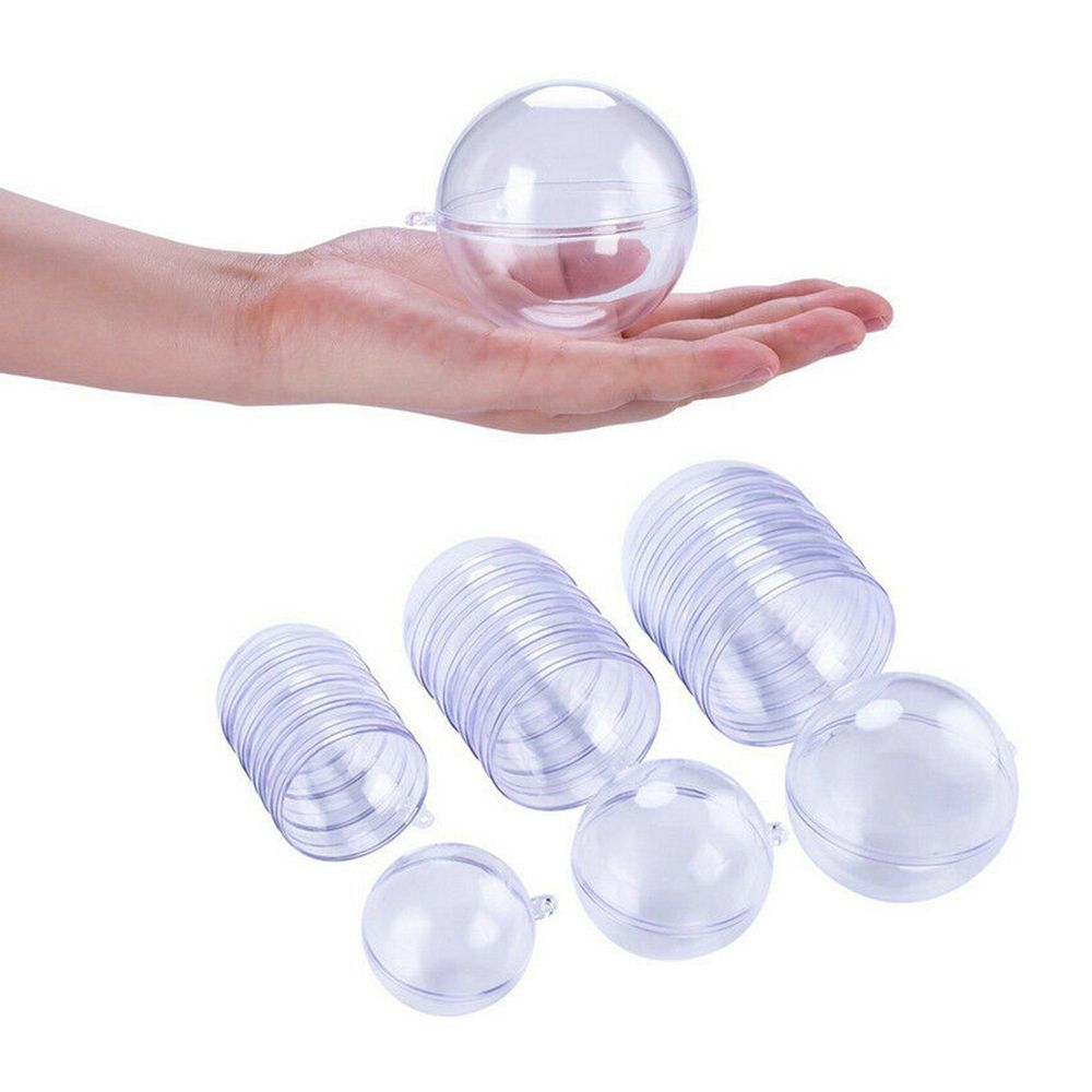 15PCS Packed Lastics Ball Transparents Ball Can Be Filled