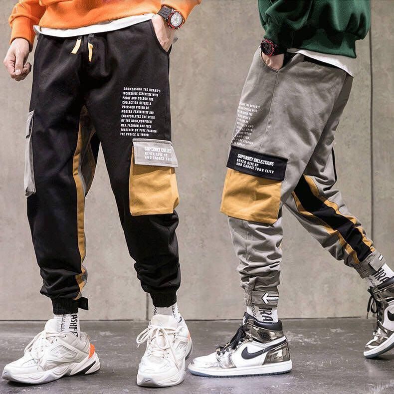 Informal tracksuit pants for men Street clothes cotton with long pants autumn pants