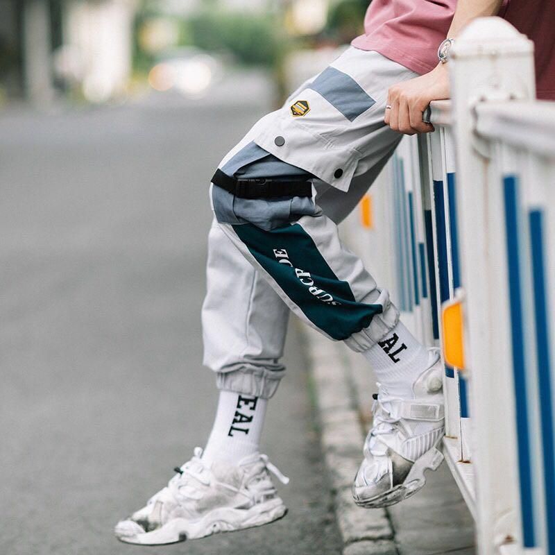 Informal tracksuit pants for men Street clothes cotton with long pants autumn pants