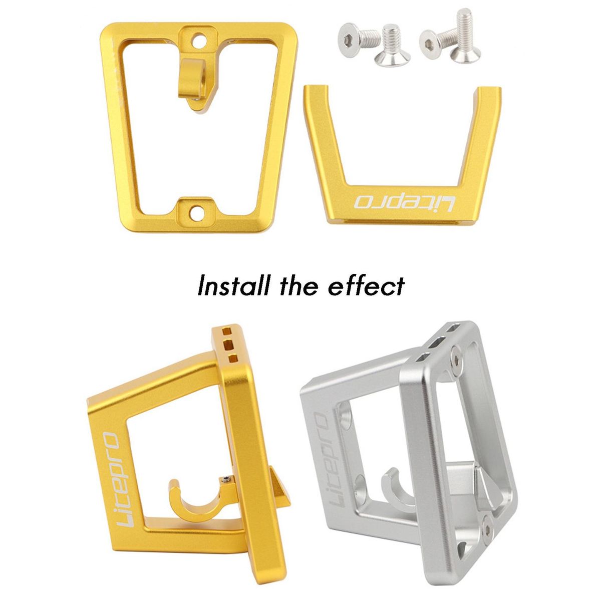 Litepro Front Carrier Cycling Parts for Brompton Aluminum