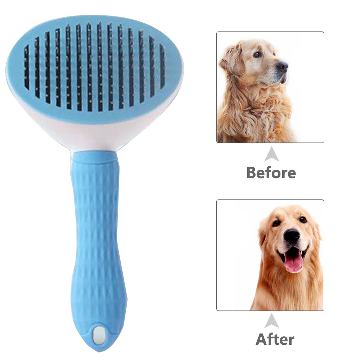 Pet Grooming Brush Dogs Brush Cat Brush Dog Slicker Brush