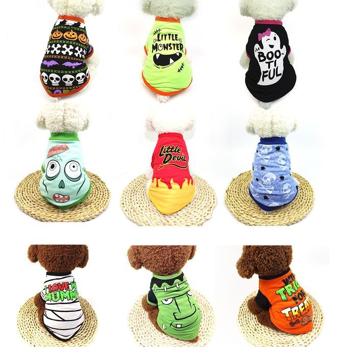 Dog Halloween Shirt Pet T Shirt Dog Pet Clothes Pet-XL Size
