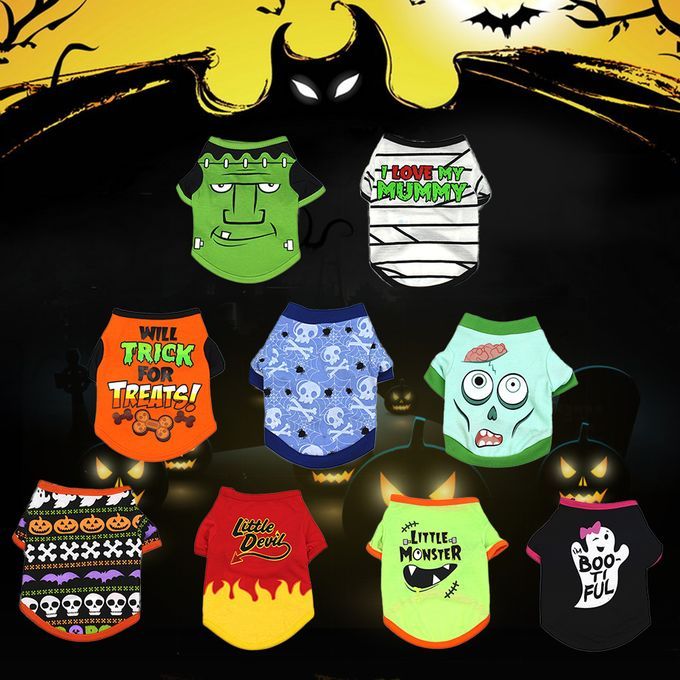 Dog Halloween Shirt Pet T Shirt Dog Pet Clothes Pet-XL Size