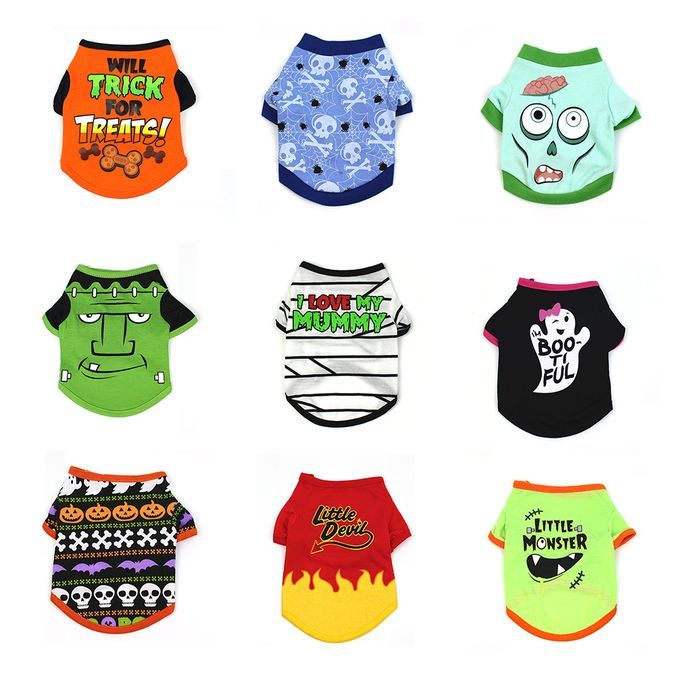 Dog Halloween Shirt Pet T Shirt Dog Pet Clothes Pet-XL Size