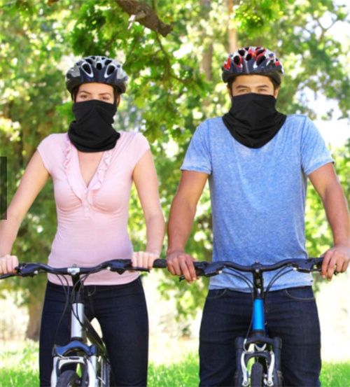 2 Sunscreen Scarf Cooling Sunscreen Cycling Sports Mask Ice Silk Turban