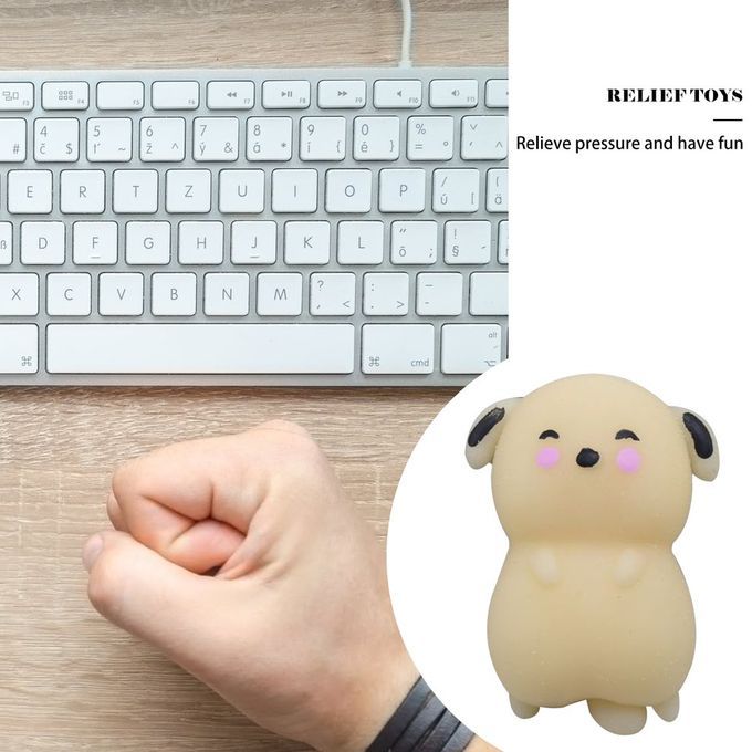De Ompression Ball Vent Squeezing Musi  Ornaments Tpr Small Animals Gift-colorful-Wang Wang