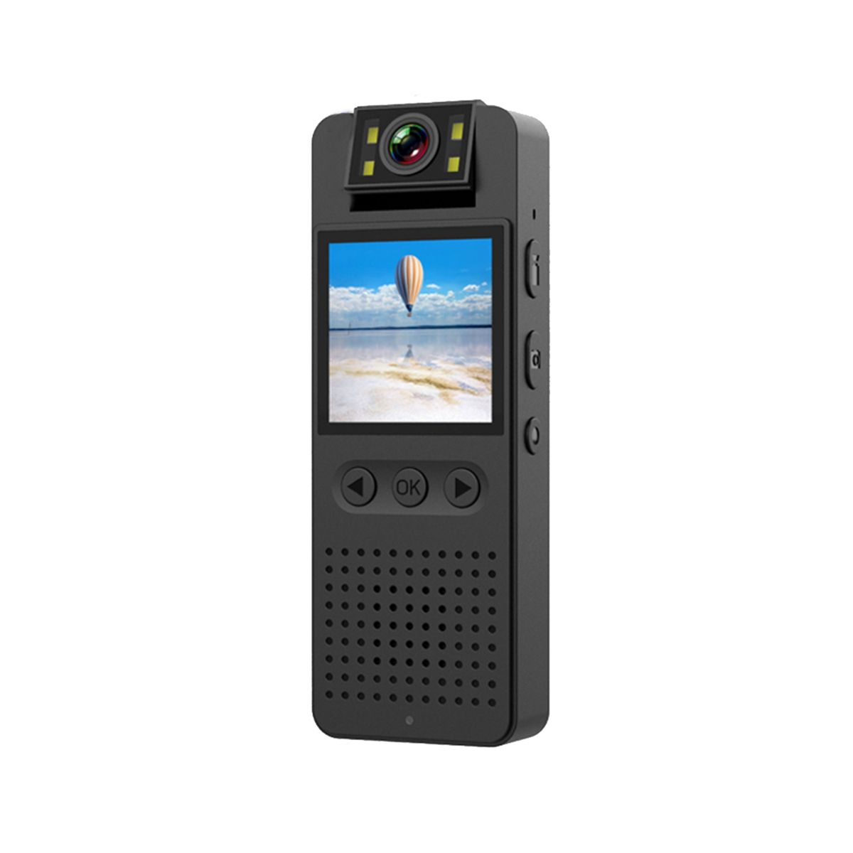 1080P HD Infrared Night Vision WiFi Camera with LED Screen Small Camcorder Bodycam Police Cam Bike Camera DV Camera