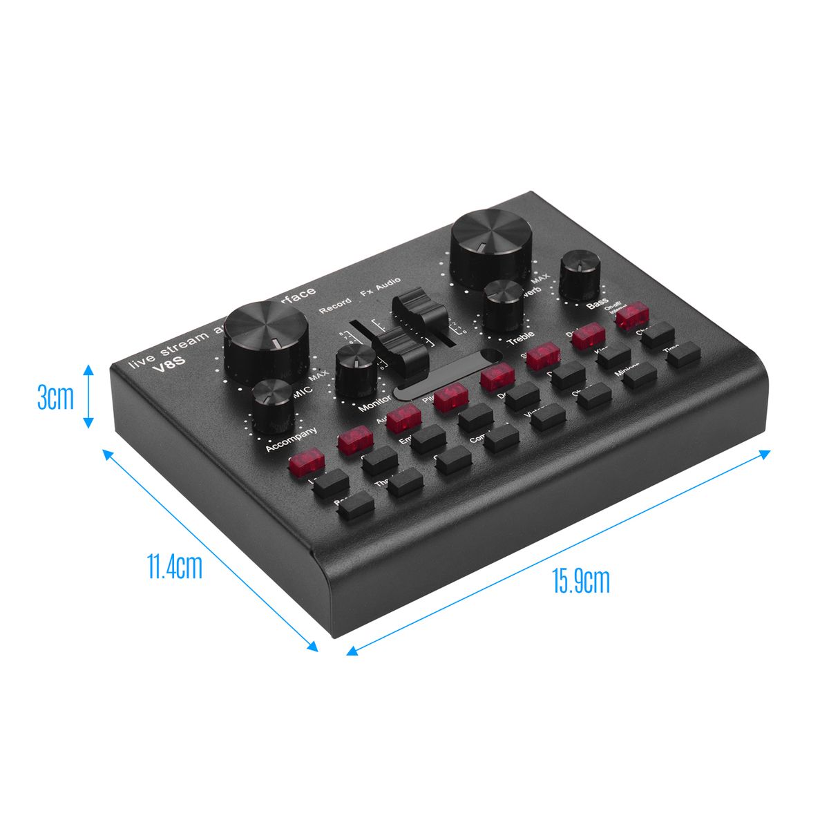 Multifunctional Live Streaming Sound Card USB Audio