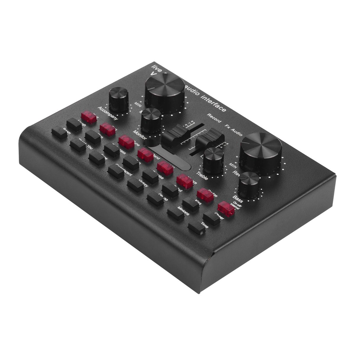 Multifunctional Live Streaming Sound Card USB Audio