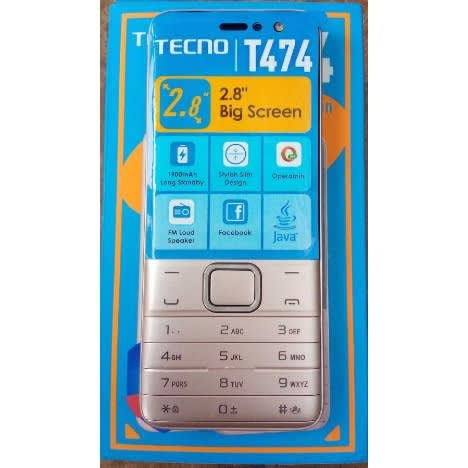 T474 – Dual Sim- 2.8'' - Gold