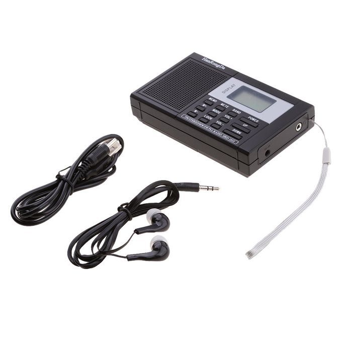 Rechargeable Portable Radio Mini Speaker FM Receiver MW AM SW
