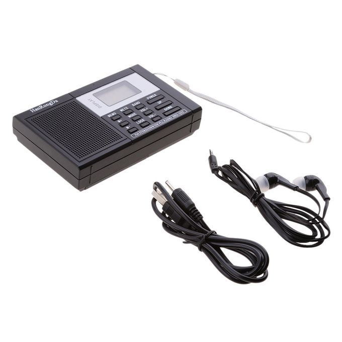 Rechargeable Portable Radio Mini Speaker FM Receiver MW AM SW