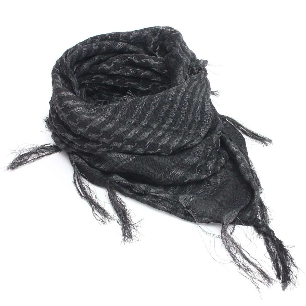 Lightweight Women Men Unisex Arab Shemagh Keffiyeh Scarf Shawl Wrap Hot Pink HOT Gray