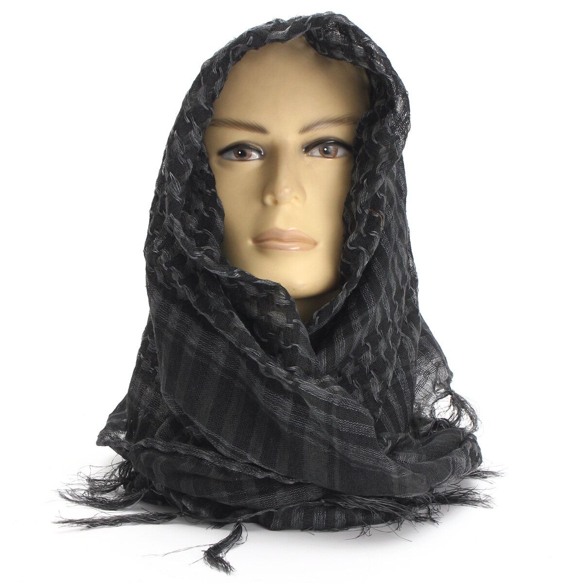 Lightweight Women Men Unisex Arab Shemagh Keffiyeh Scarf Shawl Wrap Hot Pink HOT Gray