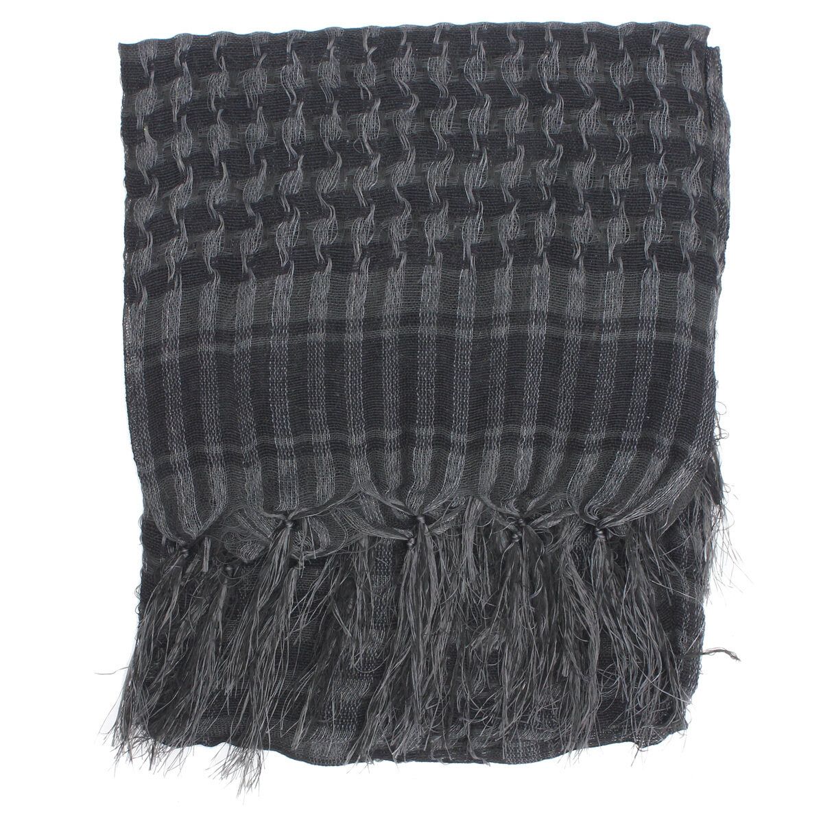 Lightweight Women Men Unisex Arab Shemagh Keffiyeh Scarf Shawl Wrap Hot Pink HOT Gray