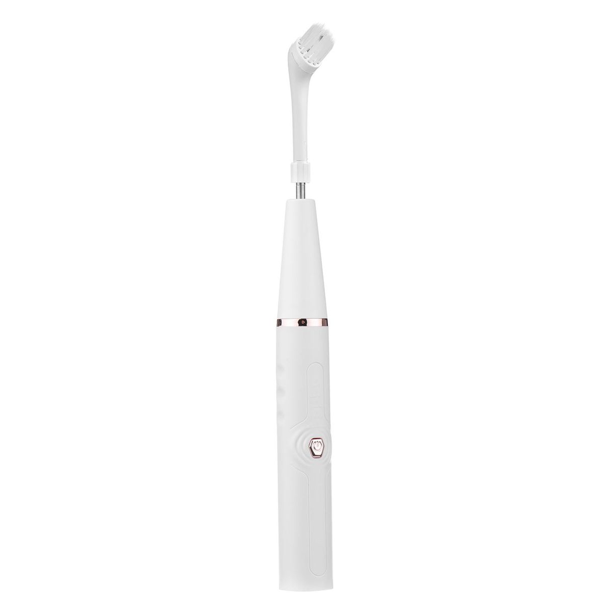 Electric Dental Calculus Remover Tooth Cleaner Tartar Remover USB Charging Teeth Cleaning Kit with Tongue Scraper Oral Mirror White