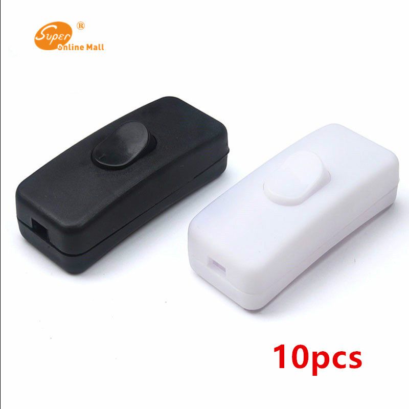 10pcs 303 Switch Halfway Rocker Push Button Rocker Switch