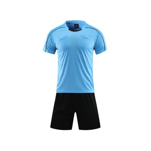 Sports Short Sleeve T-shirt Shorts Soccer Referee Jersey Set