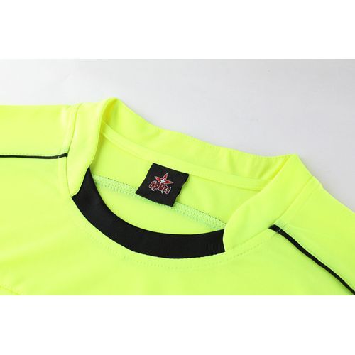 Sports Short Sleeve T-shirt Shorts Soccer Referee Jersey Set