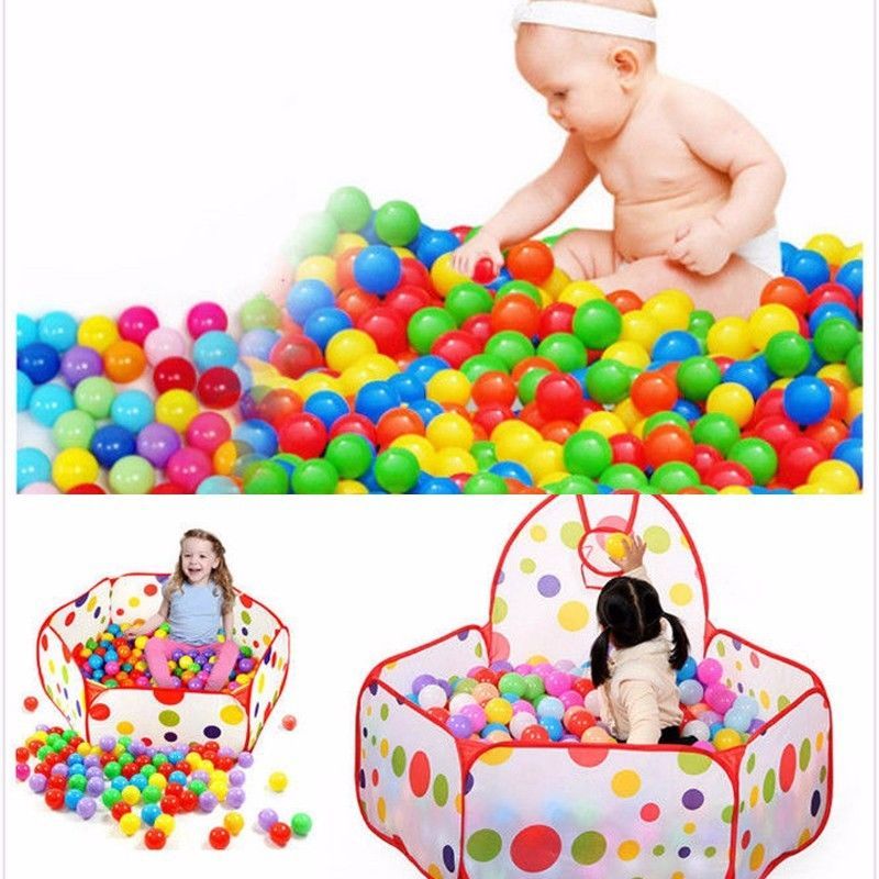 Quality Secure Baby Kids Pit Toy Swim Pool Fun Colorful Soft Plastic Ocean Ball