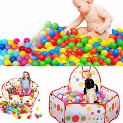 Quality Secure Baby Kids Pit Toy Swim Pool Fun Colorful Soft Plastic Ocean Ball