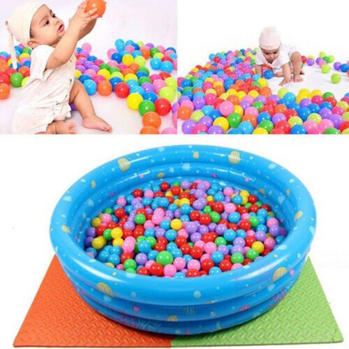 Quality Secure Baby Kids Pit Toy Swim Pool Fun Colorful Soft Plastic Ocean Ball