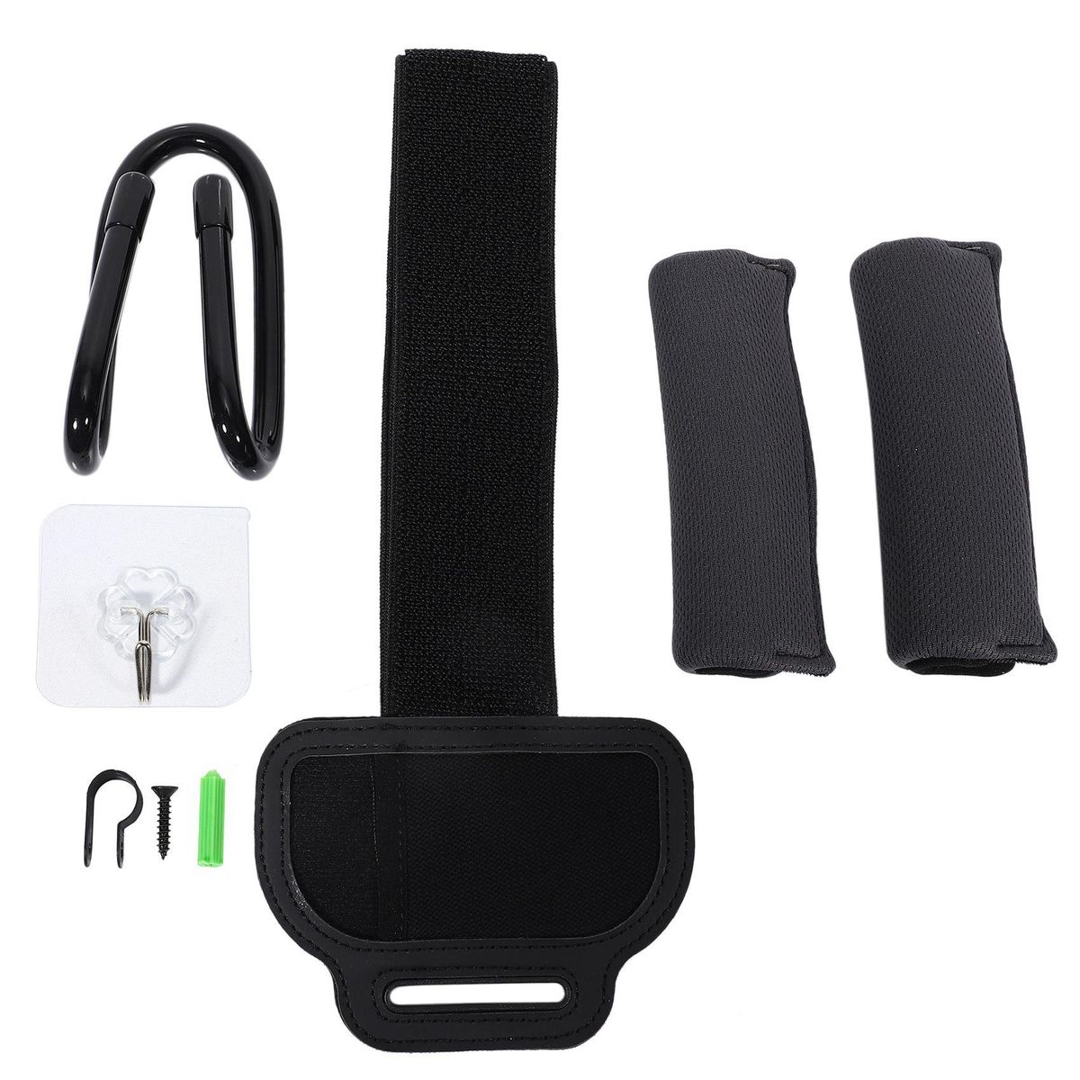 For Nintend Switch Leg Fixing Strap Band Non-Slip Ring-Con Grips for Nintendo Switch Ring Fit Adventure Game with Ring Storage Hook
