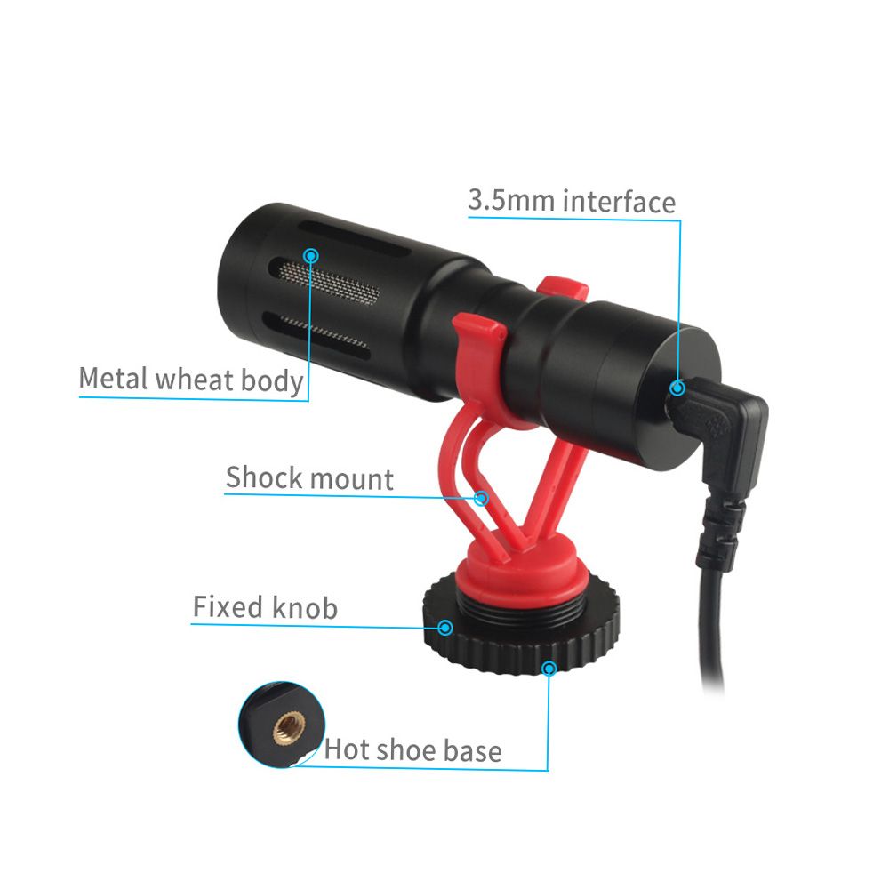 Universal Cardioid Directional Video Condenser Microphone
