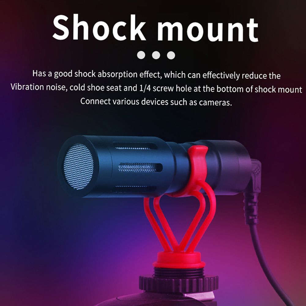 Universal Cardioid Directional Video Condenser Microphone