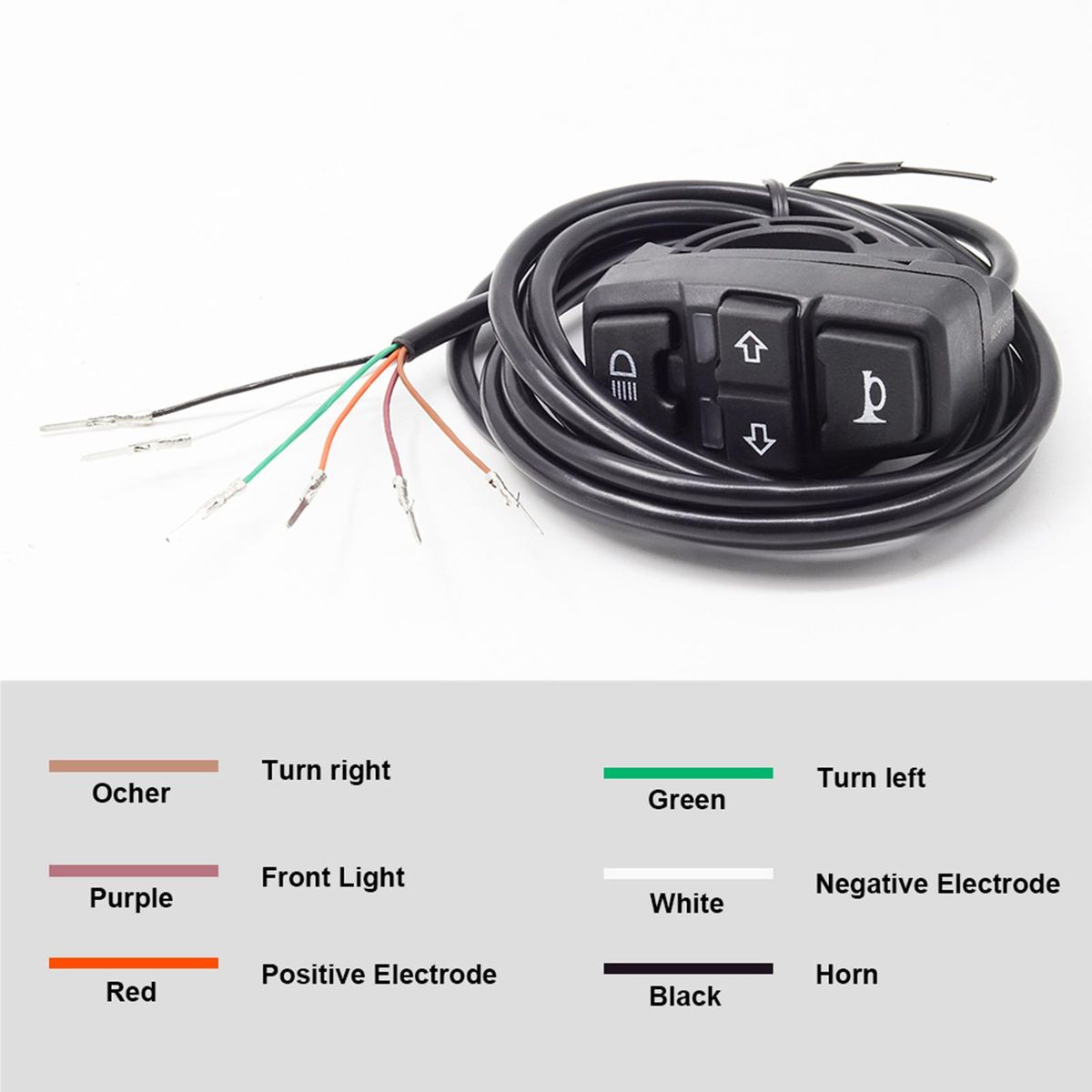 Scooter Light  Turn  Electric Bike Switch
