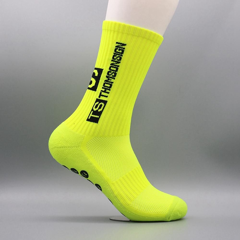 THOMSONSIGN Antiskid Football Socks Men's Friction Pad Middle Tube Running Ice and Snow Walking Knee Length Stockings 6