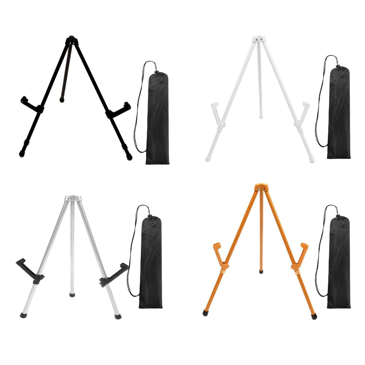 Tripod Display Easel Stand Metal Easel Stable Black