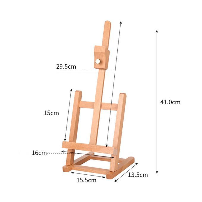 Wood Table Top Painting Easel Display Stand Holder Portable Drawing