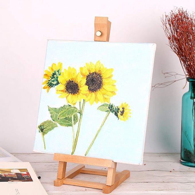 Wood Table Top Painting Easel Display Stand Holder Portable Drawing