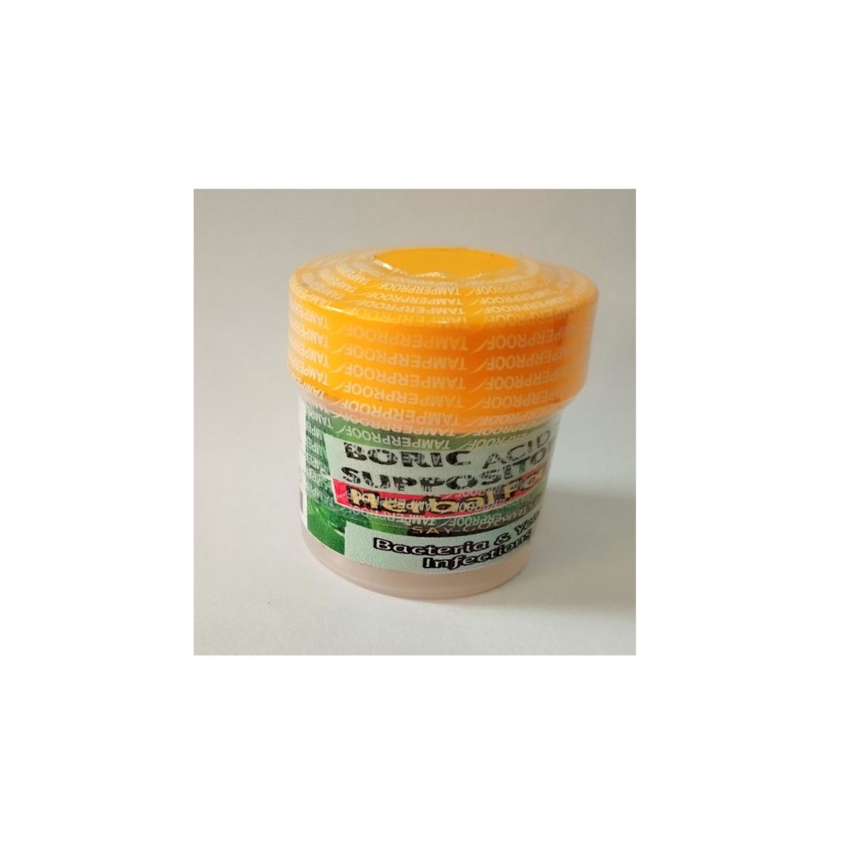 BORIC ACID NATURAL HERBAL VAGINAL SUPPOSITORIES 10