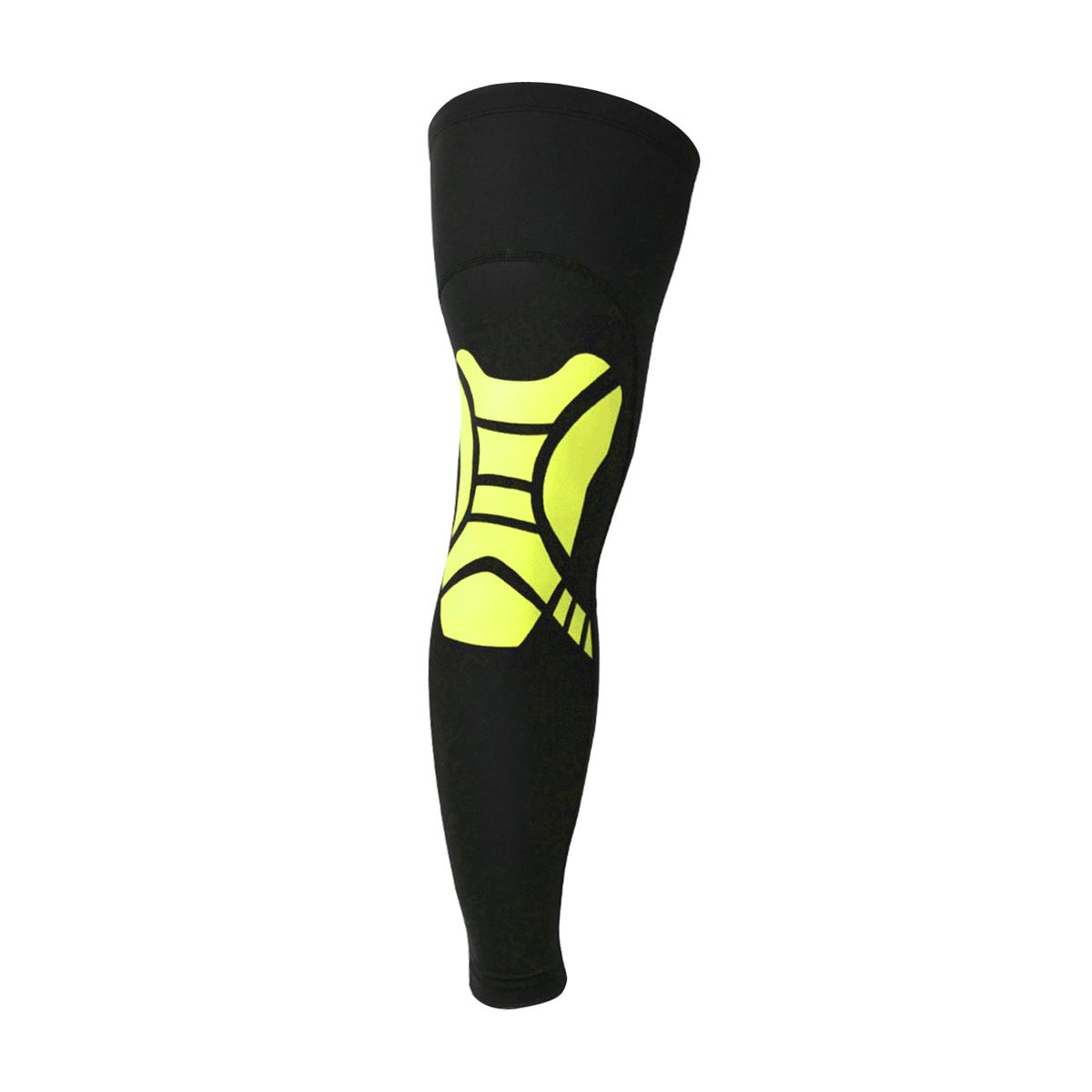 Leg Support  Compression Sleeve  Running Sports Black And