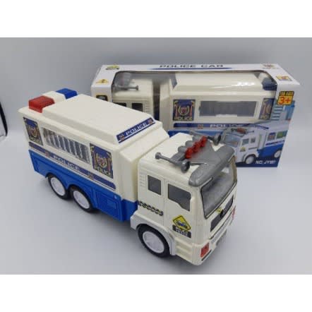Police Truck Toy For Kids With Flashing Lights