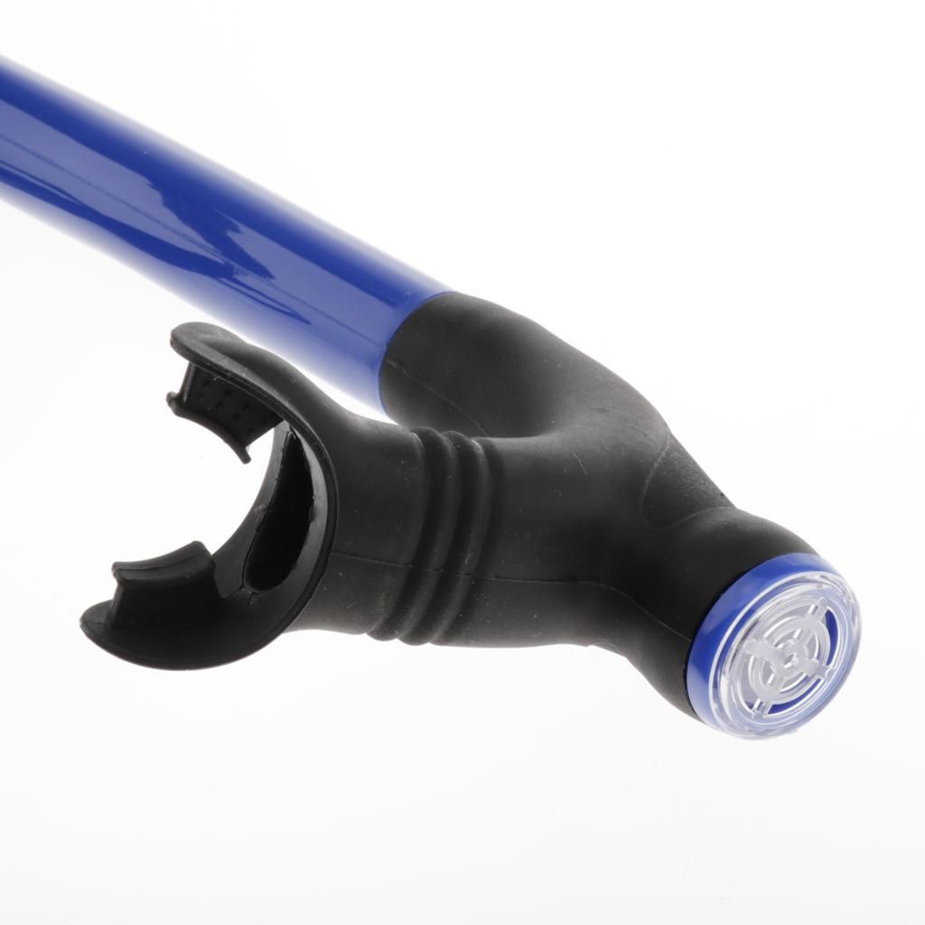Swimmers Training Snorkel Pool Open Water Swimming Breath Tube W Blue