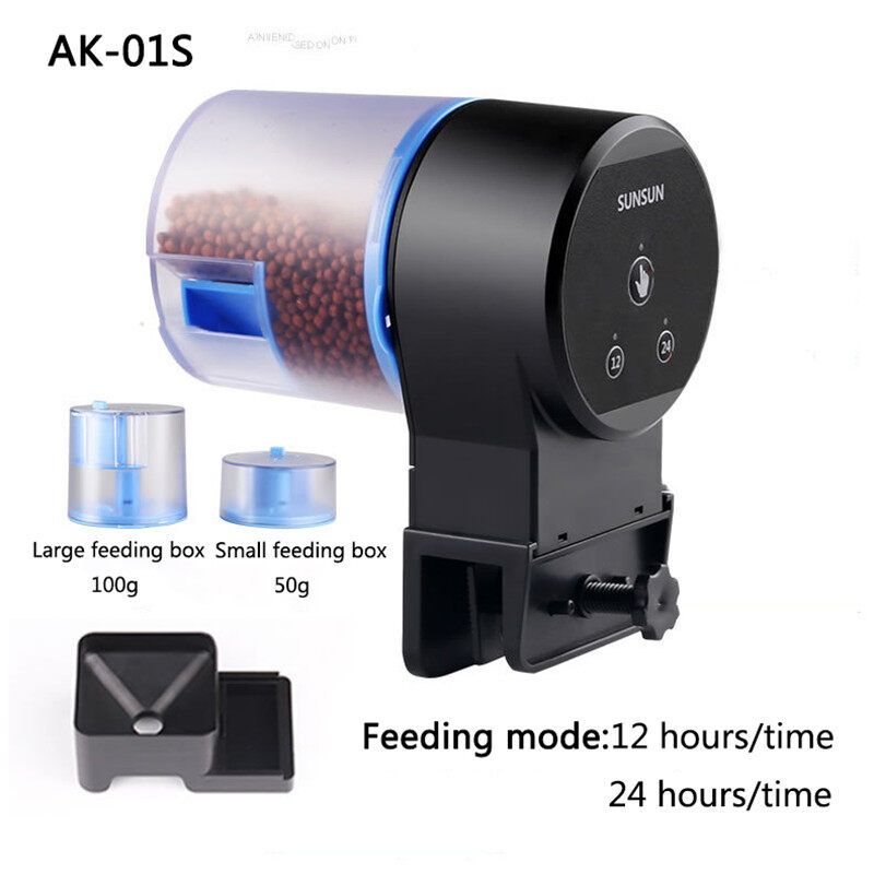 Mrosaa /USB Automatic Fish Feeder Smart Fish Tank Aquarium Timing Fish Feeding Machine