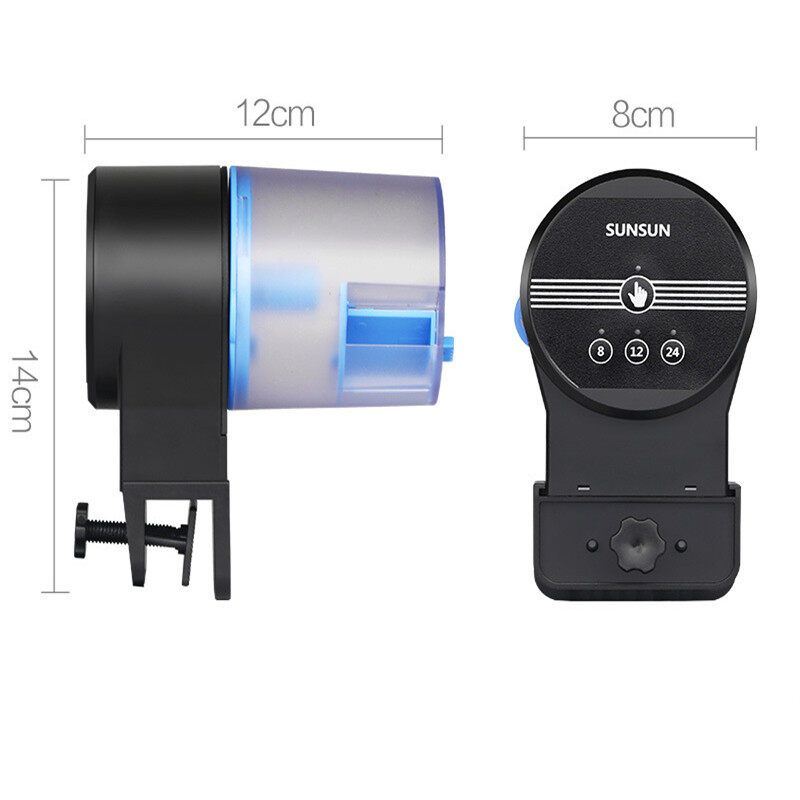 Mrosaa /USB Automatic Fish Feeder Smart Fish Tank Aquarium Timing Fish Feeding Machine