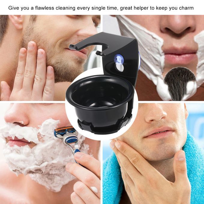 Men's Shaving Kit Shaving Brush Holder + Soap Bowl Male-