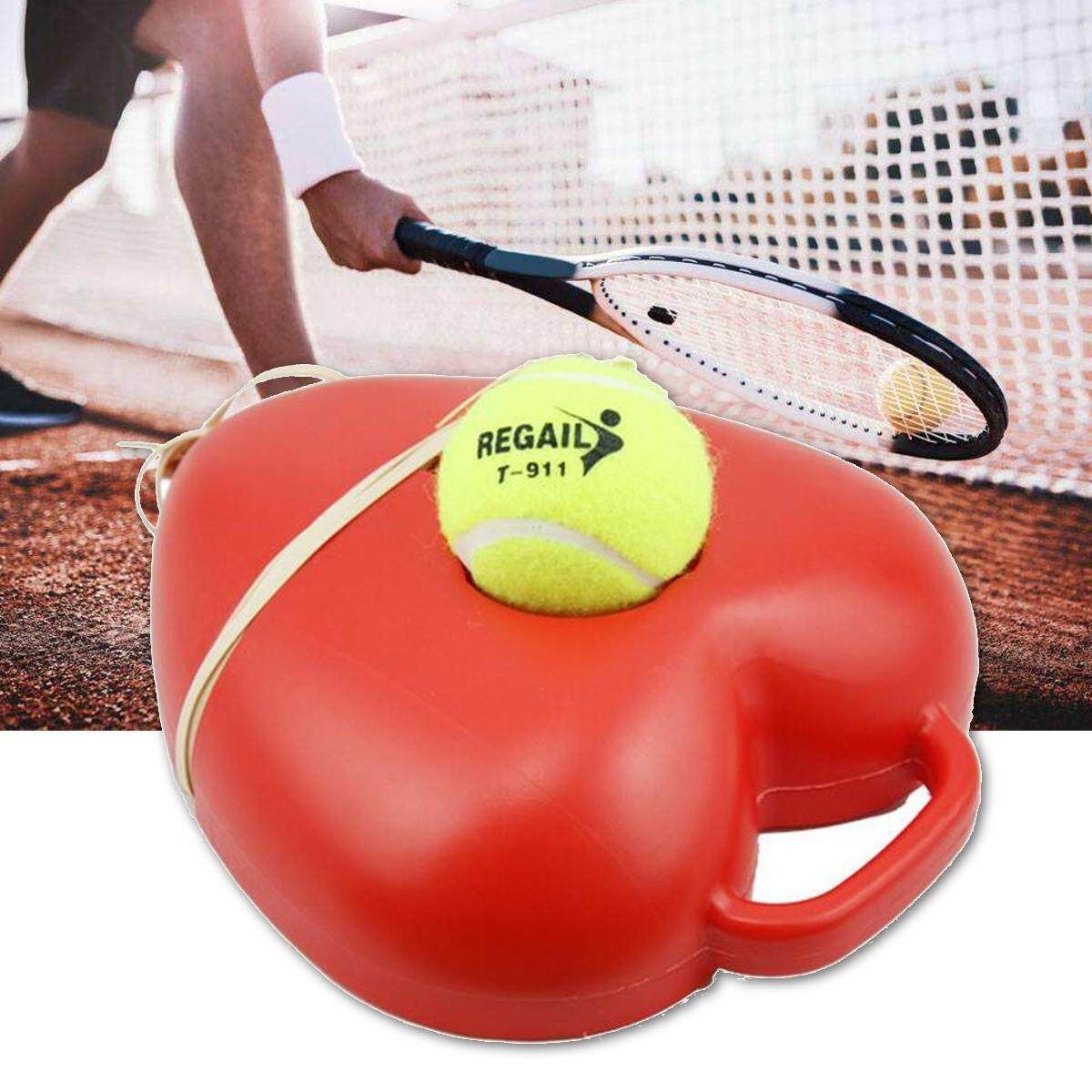 Singles Tennis Trainer Self-study Training Rebound Balls Baseboard Tool