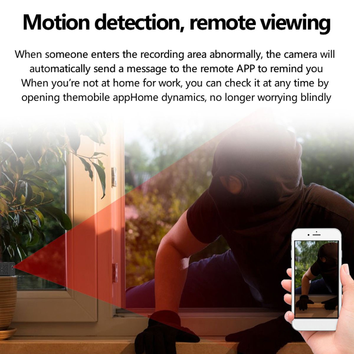 W19 Camera HD 1080P Night Home Wireless Camera Remote