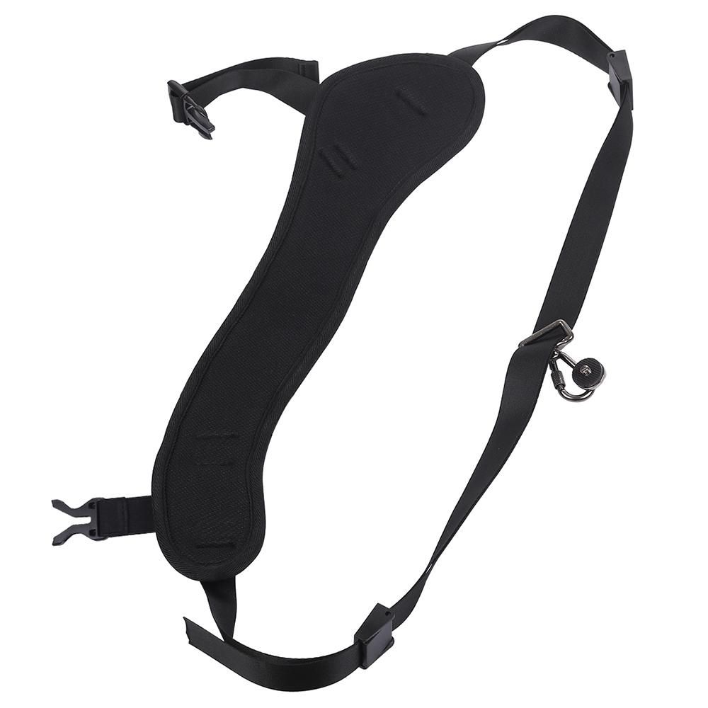 PULUZ Camera Strap Quick Release Shoulder Belt Anti-Slip Soft Pad Belt Quick Rapid Shoulder Sling with Metal Hook for SLR/DSLR Cameras