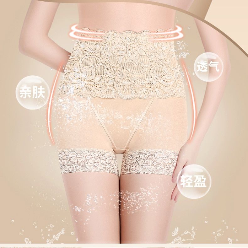 3Pcs/lot Anti Emptied Boyshort Laces Butt Lifter Panties Women High Waist Slimming  Ladies Body Shaper Tummy Shapewear