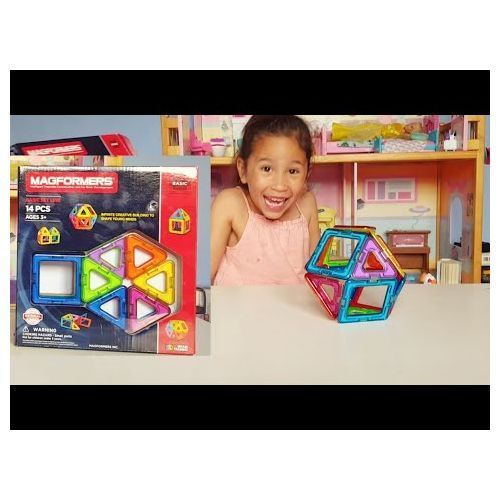 Rainbow Basic Set (14-pieces) Magnetic Building Blocks
